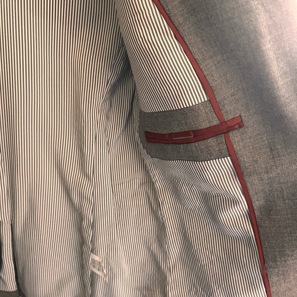 J. Crew Schoolboy Blazer in grey wool, size 0 - Picture 4 of 5